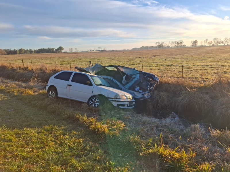 Violento accidente en el Camino de los Peregrinos